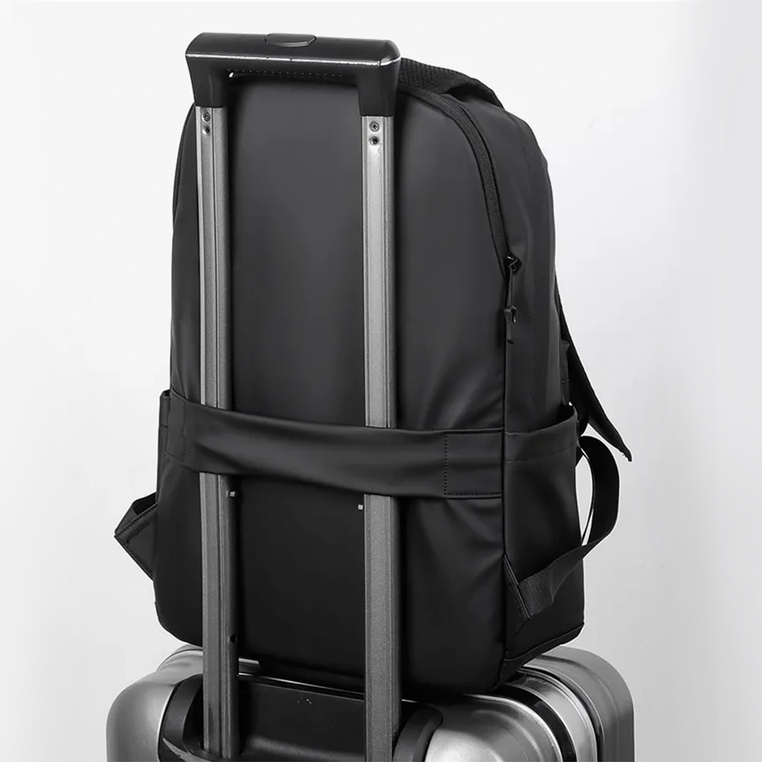 Mochila Urbana de Cuero PU Impermeable para Laptop Unisex - Imagen 5