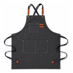Delantal de Barbería Impermeable con Bolsillos